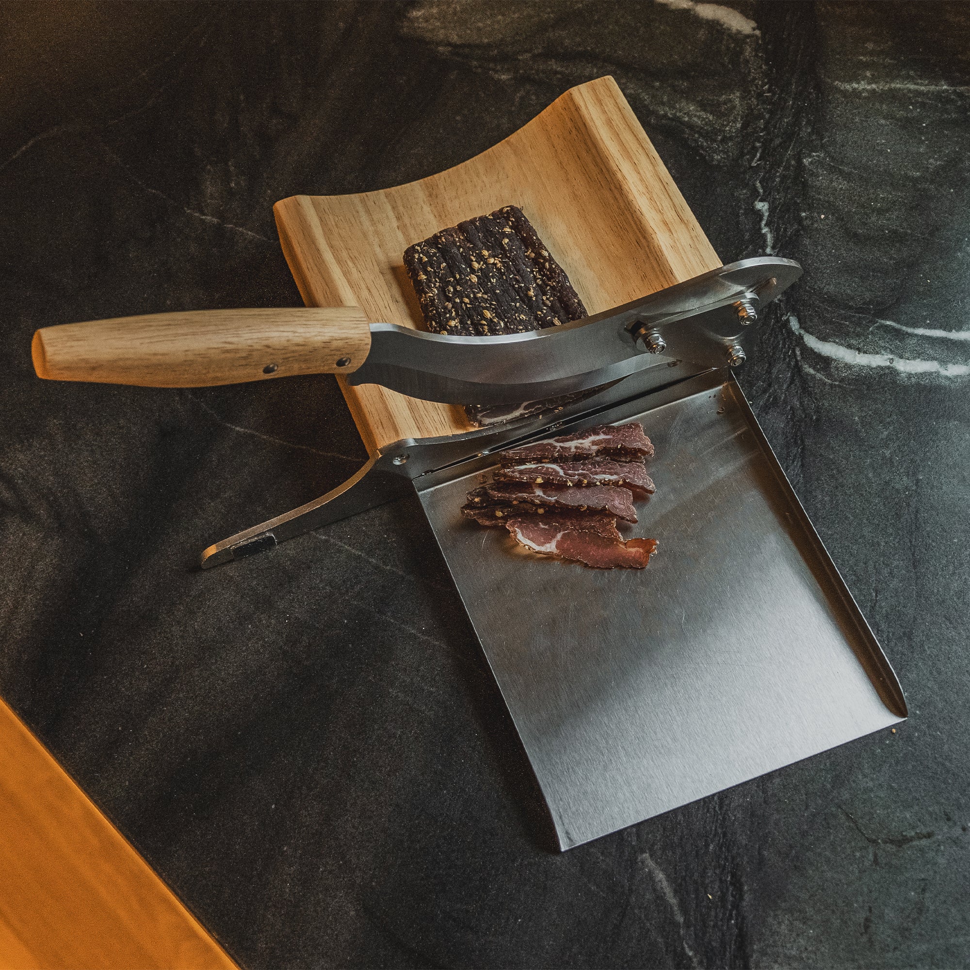 Biltong Slab & Cutter Combo
