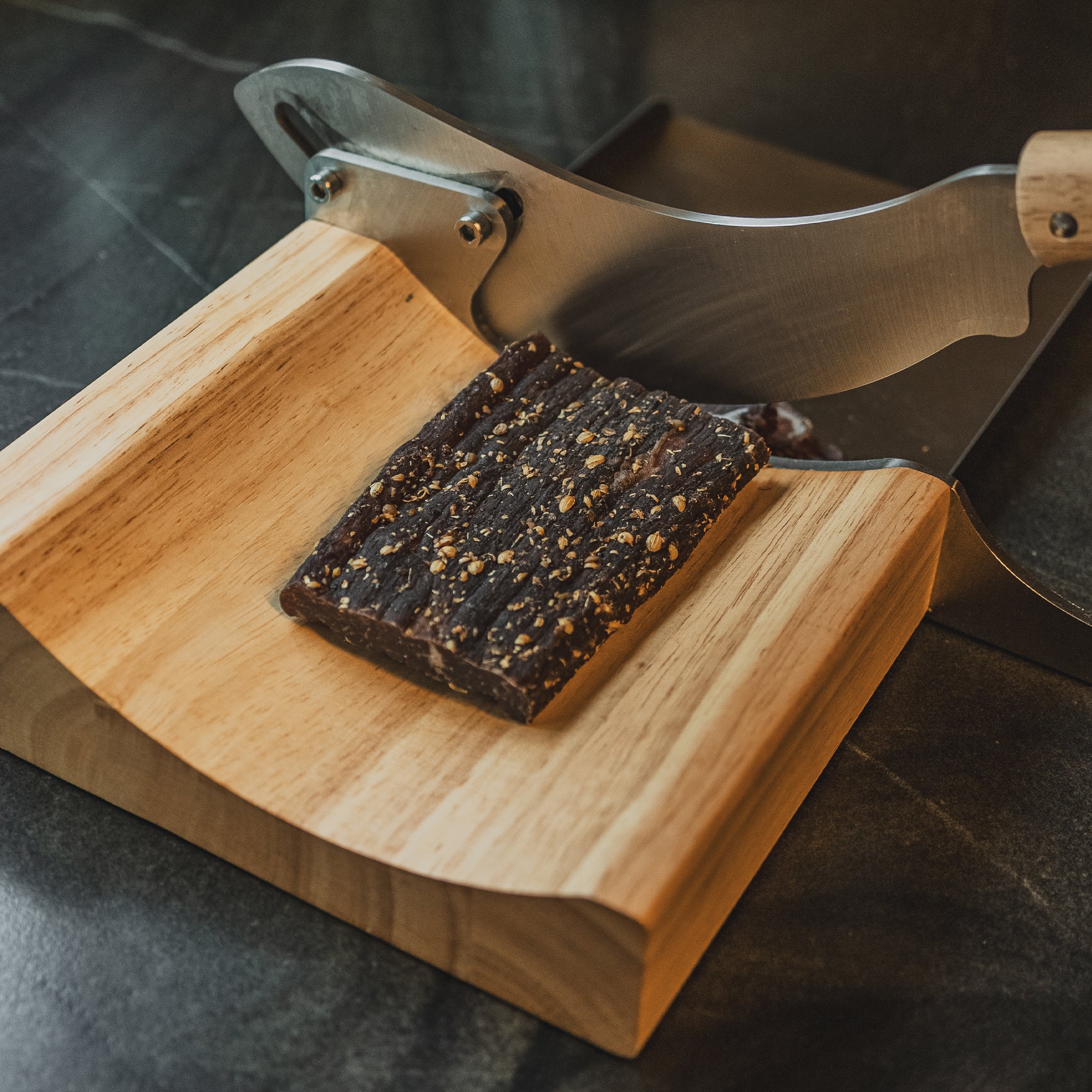 Biltong Slab + Cutter Combo
