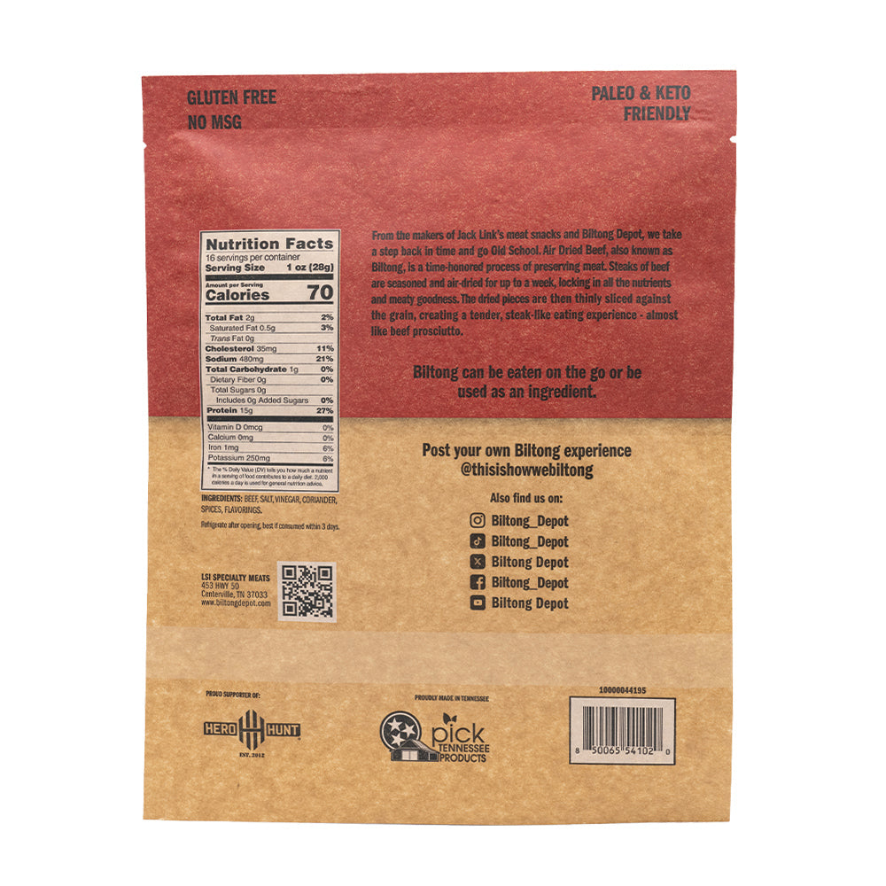 Smoky Mesquite Biltong Subscription