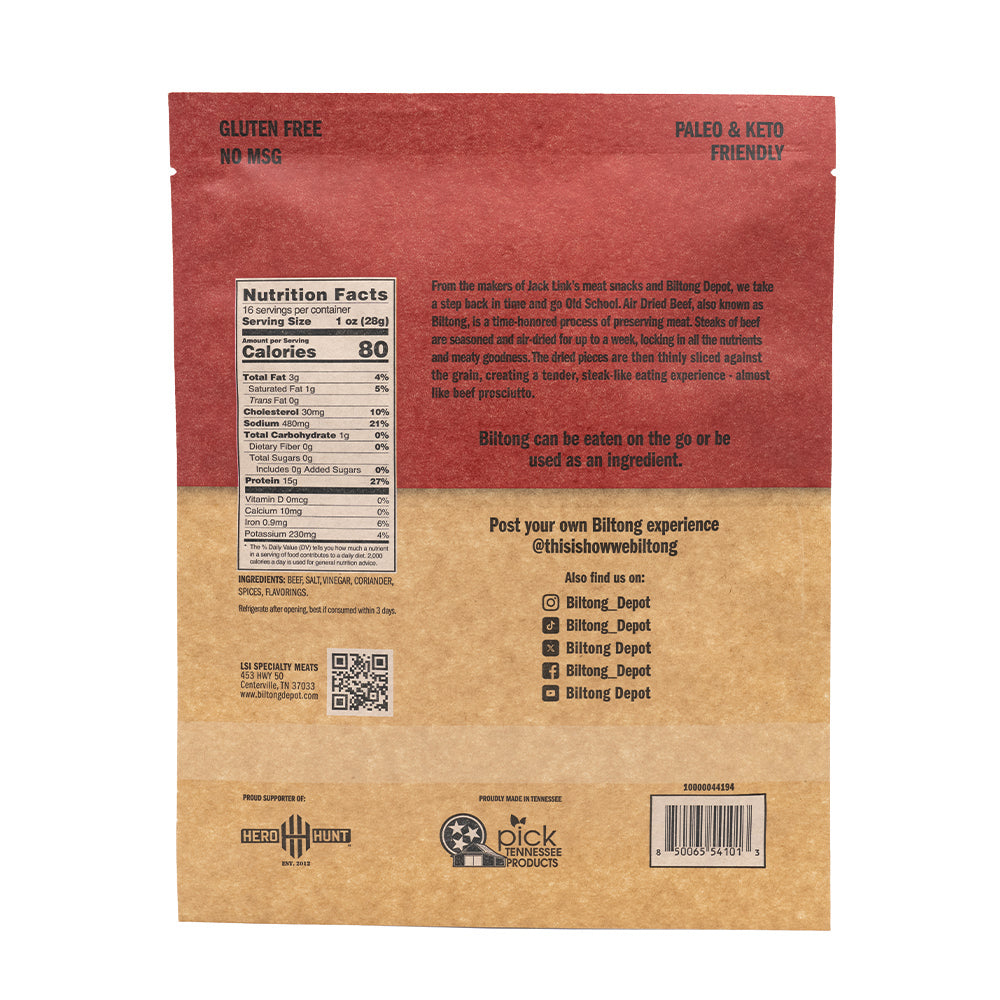 Original Biltong with Fat