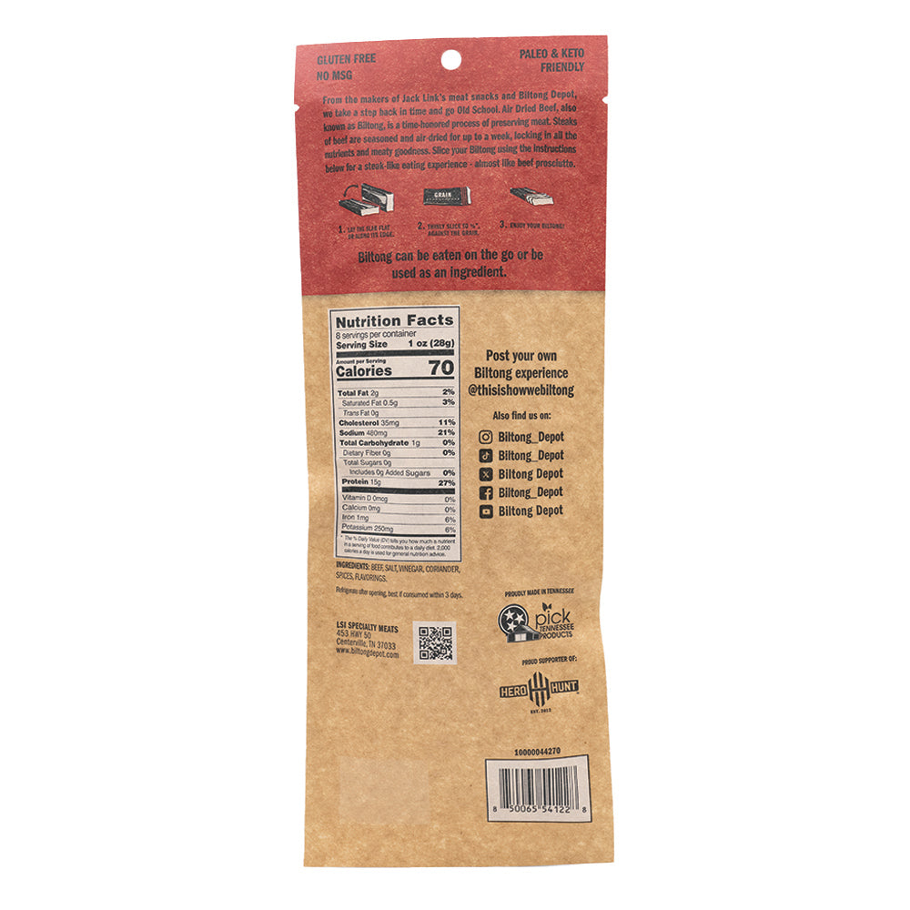 Original Biltong Slab Subscription (2 pieces)
