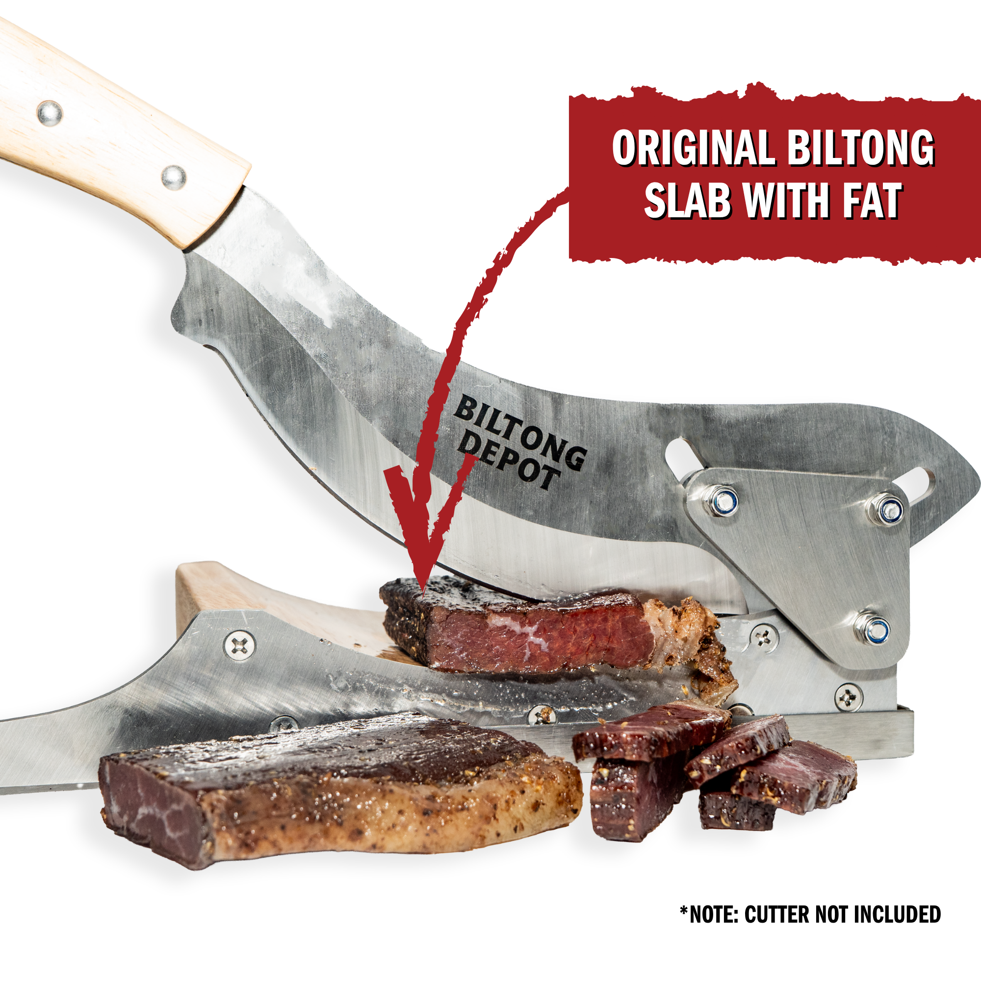 Original Biltong with Fat - Slab