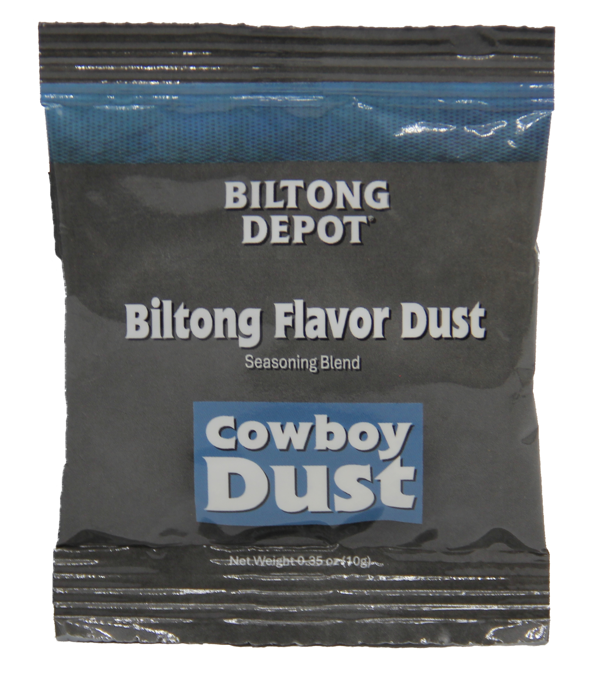 Cowboy Dust Biltong Flavor Dust Front of Packaging