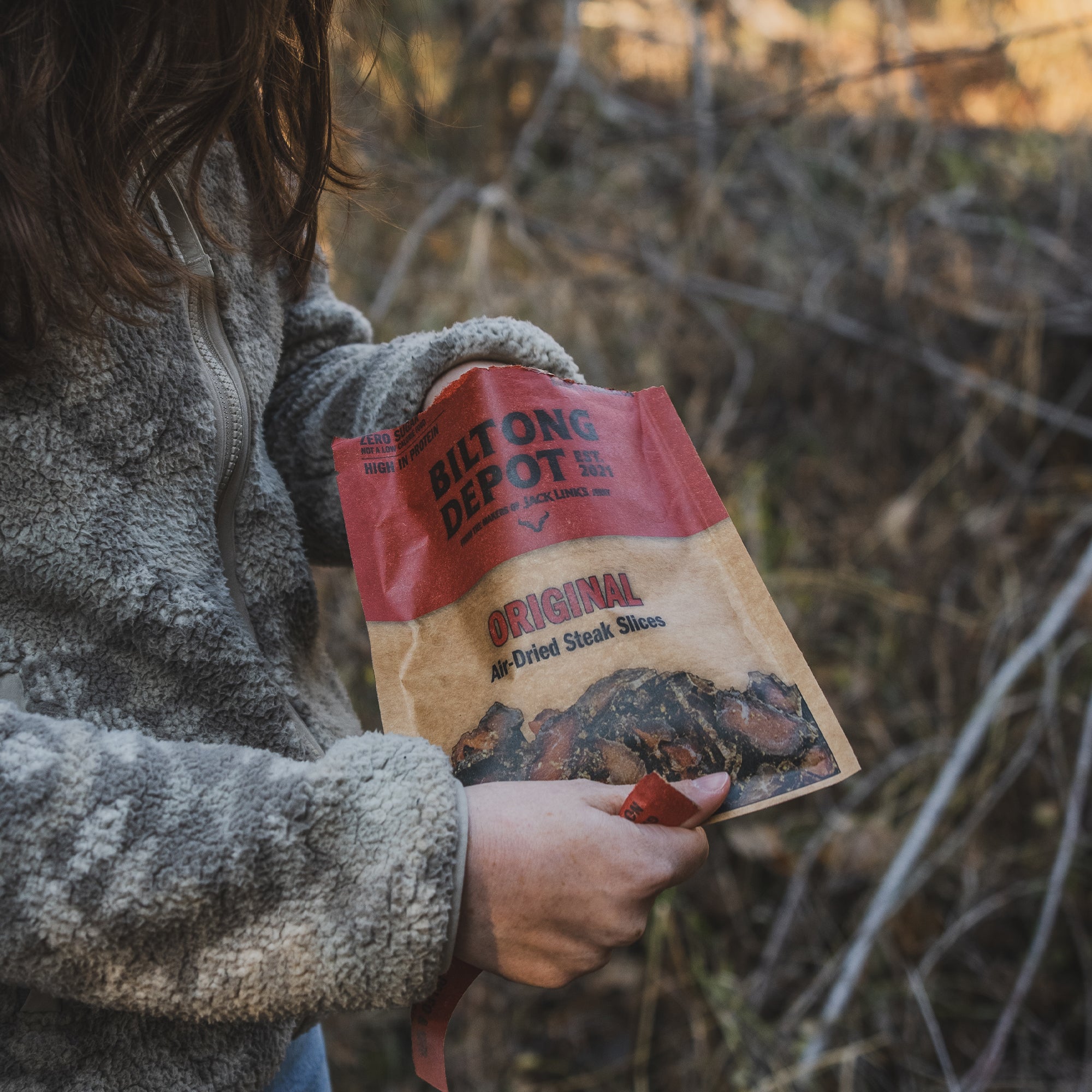 biltong depot high protein meat snack clean ingredients dried meat steak slices