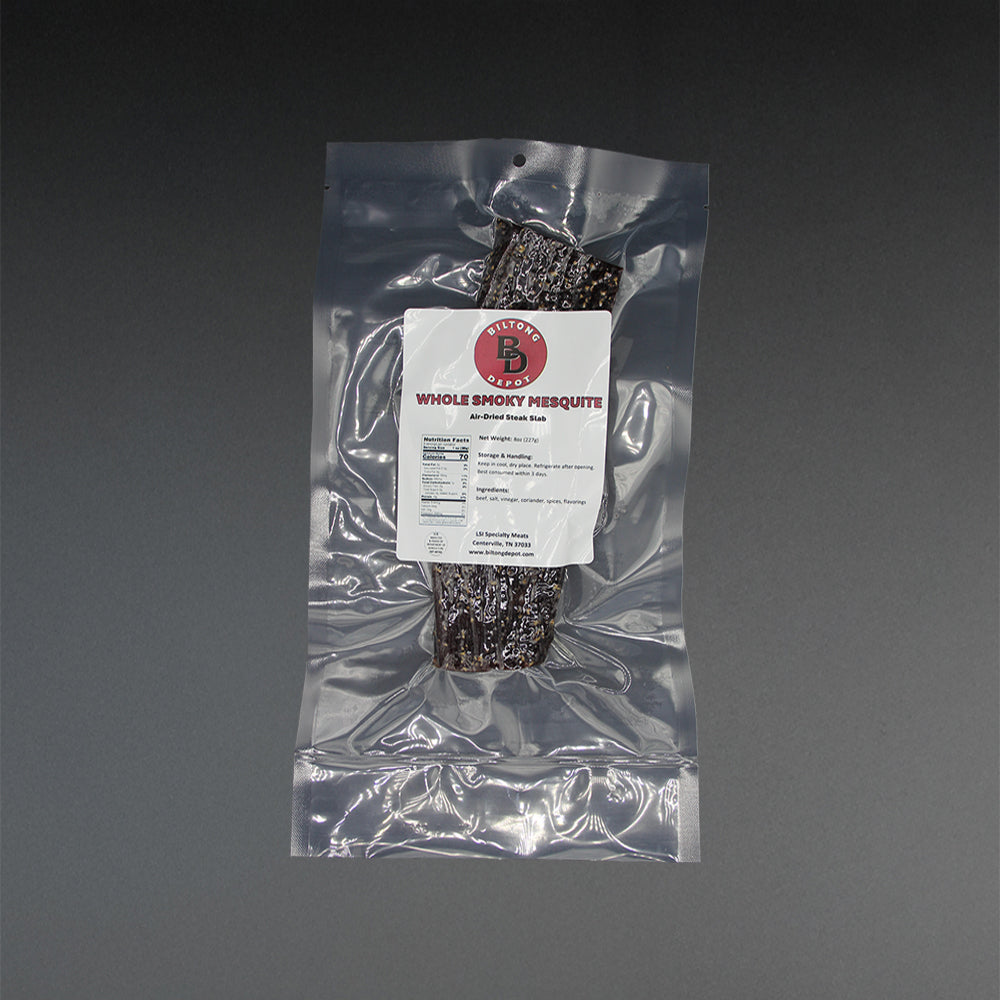 Smoky Mesquite Biltong Slab