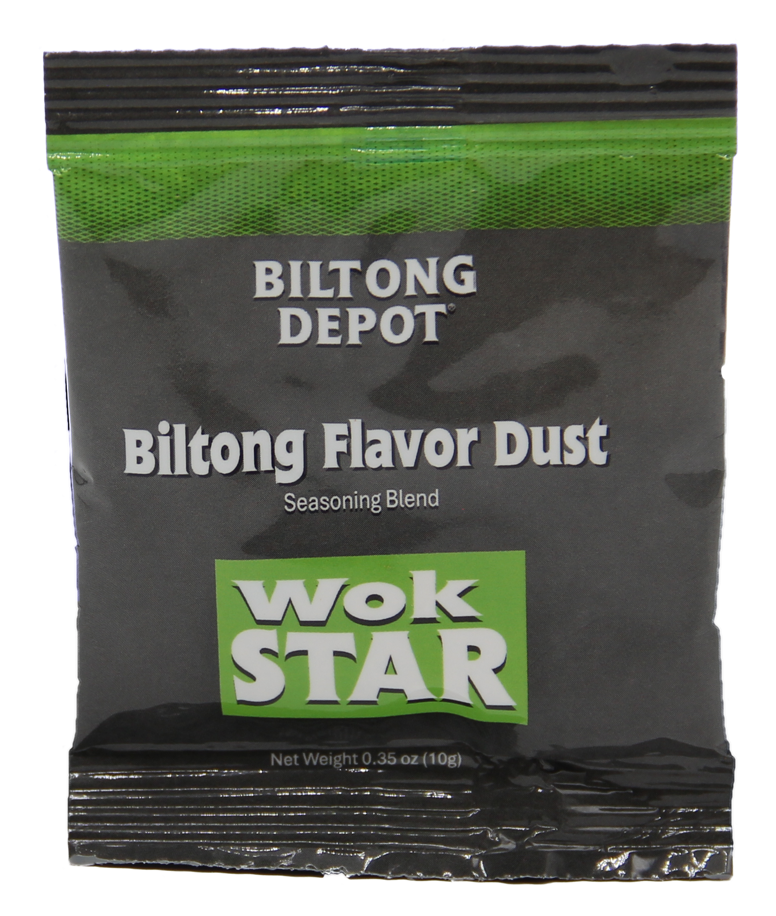 Wok Star Biltong Flavor Dust Front of Packaging