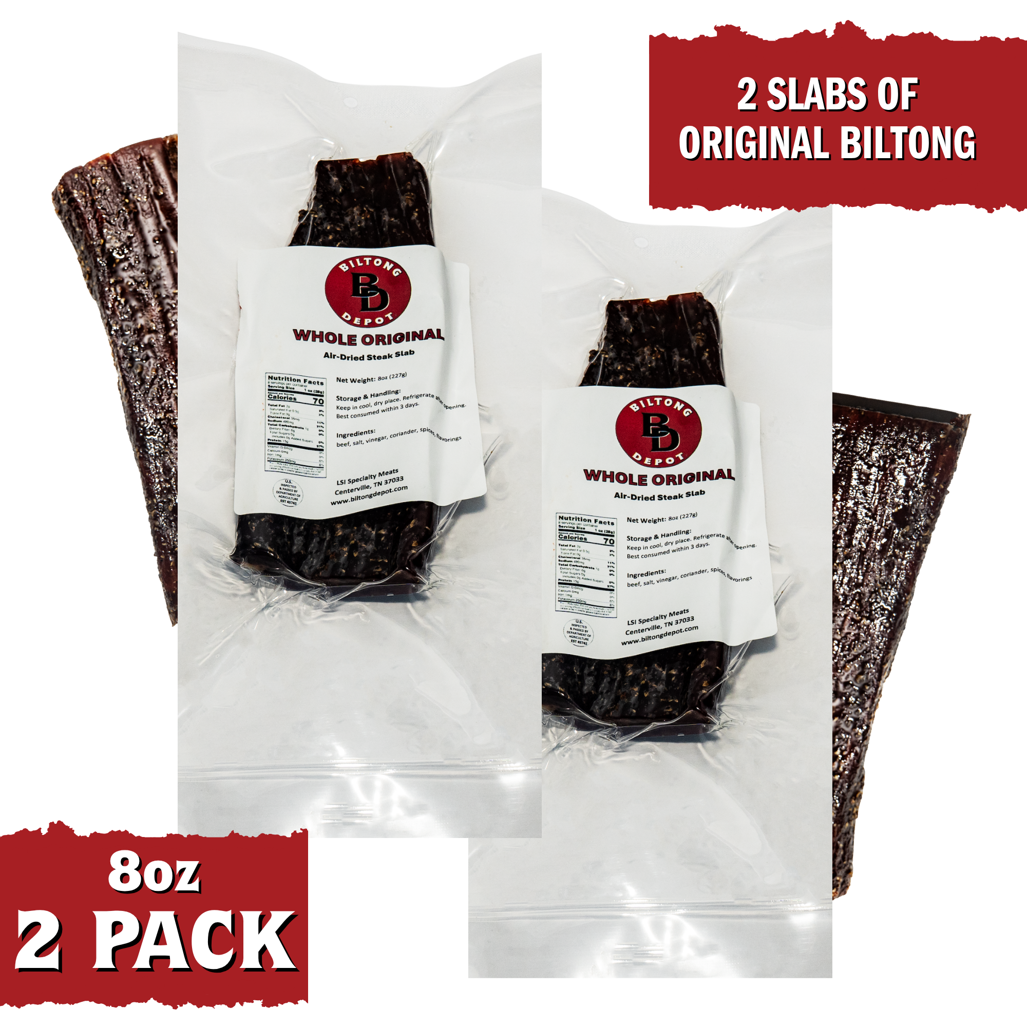 Original Biltong - Slab Subscription