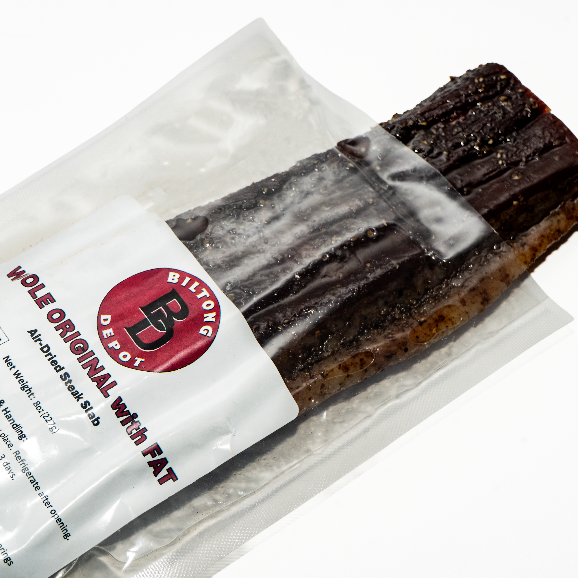 Original Biltong with Fat - Slab