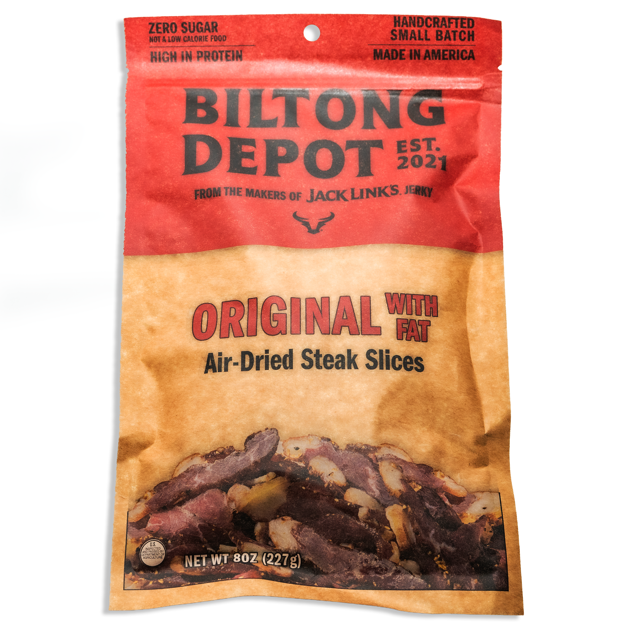 Original Biltong with Fat - Slices