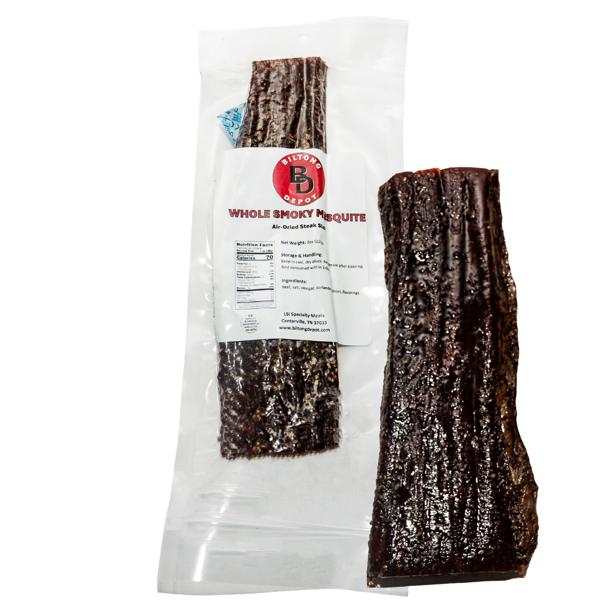 Smoky Mesquite Biltong - Slab