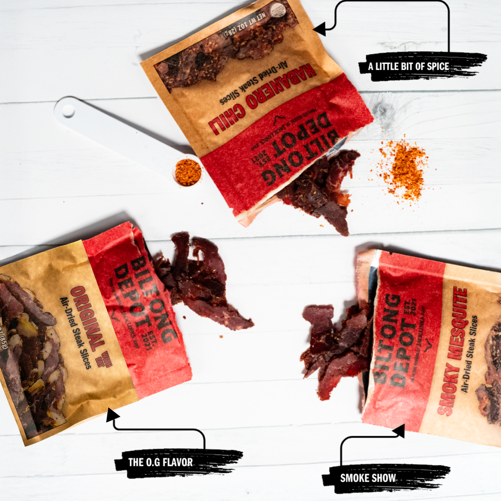 Biltong Slices Variety Pack