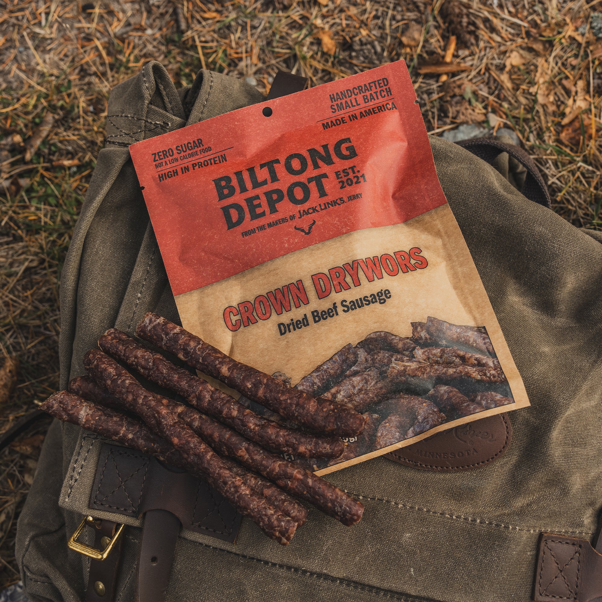 beef drywors high protein snack size