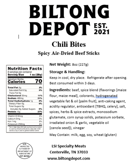 Chili Bites Subscription (8oz)