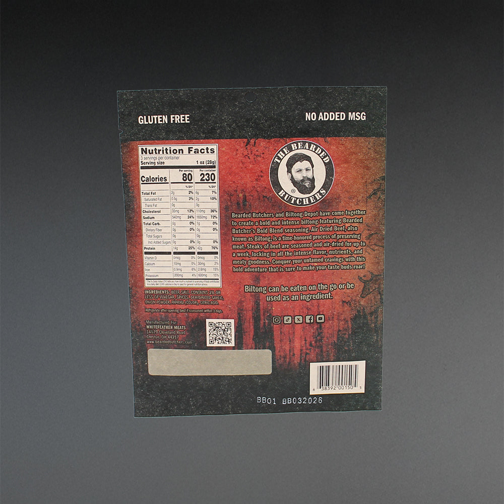 lean bold biltong depot biltong high protein meat snack clean ingredients