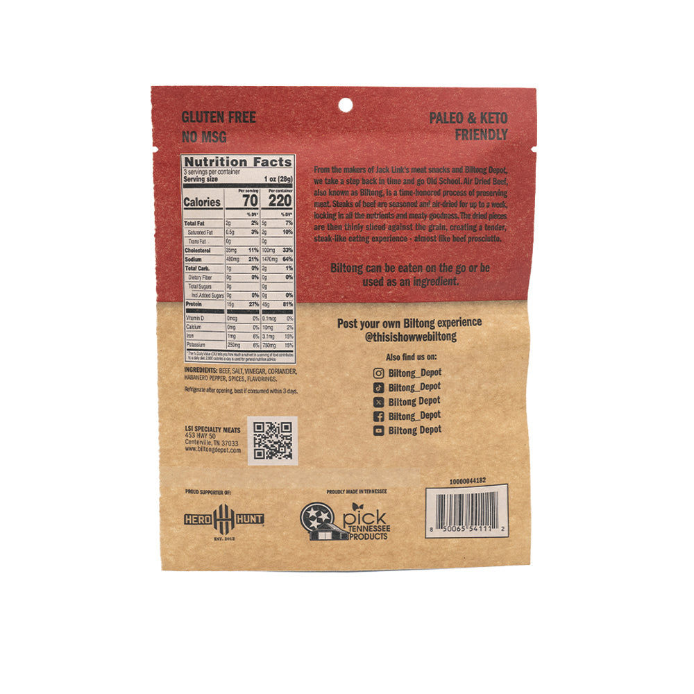 Biltong Variety Pack (3oz, 3 pack)