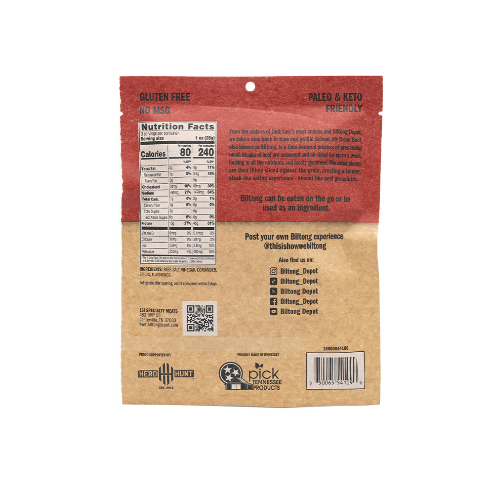 Biltong Variety Pack (3oz, 3 pack)