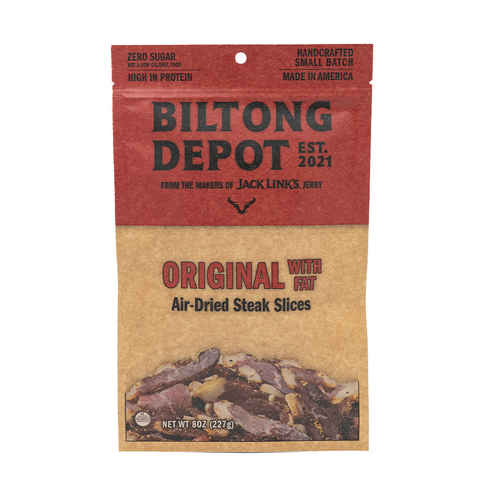 Original Sliced Biltong with Fat