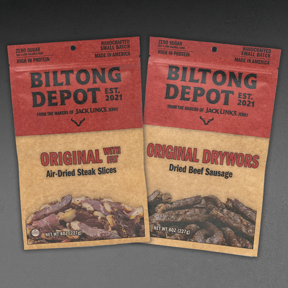 Biltong/Drywors Bundle (8oz, 2 pack)