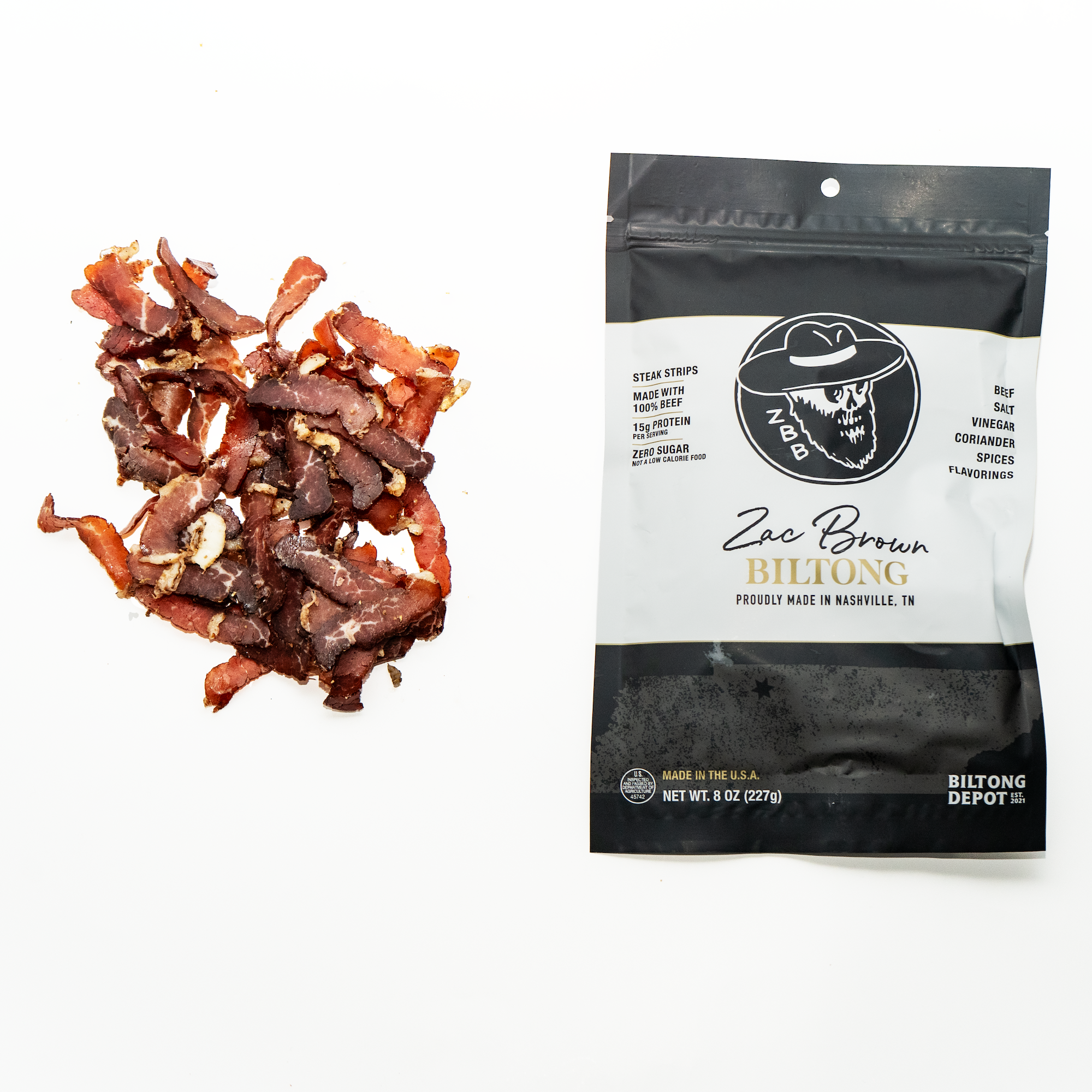 Zac Brown's Biltong - 8oz
