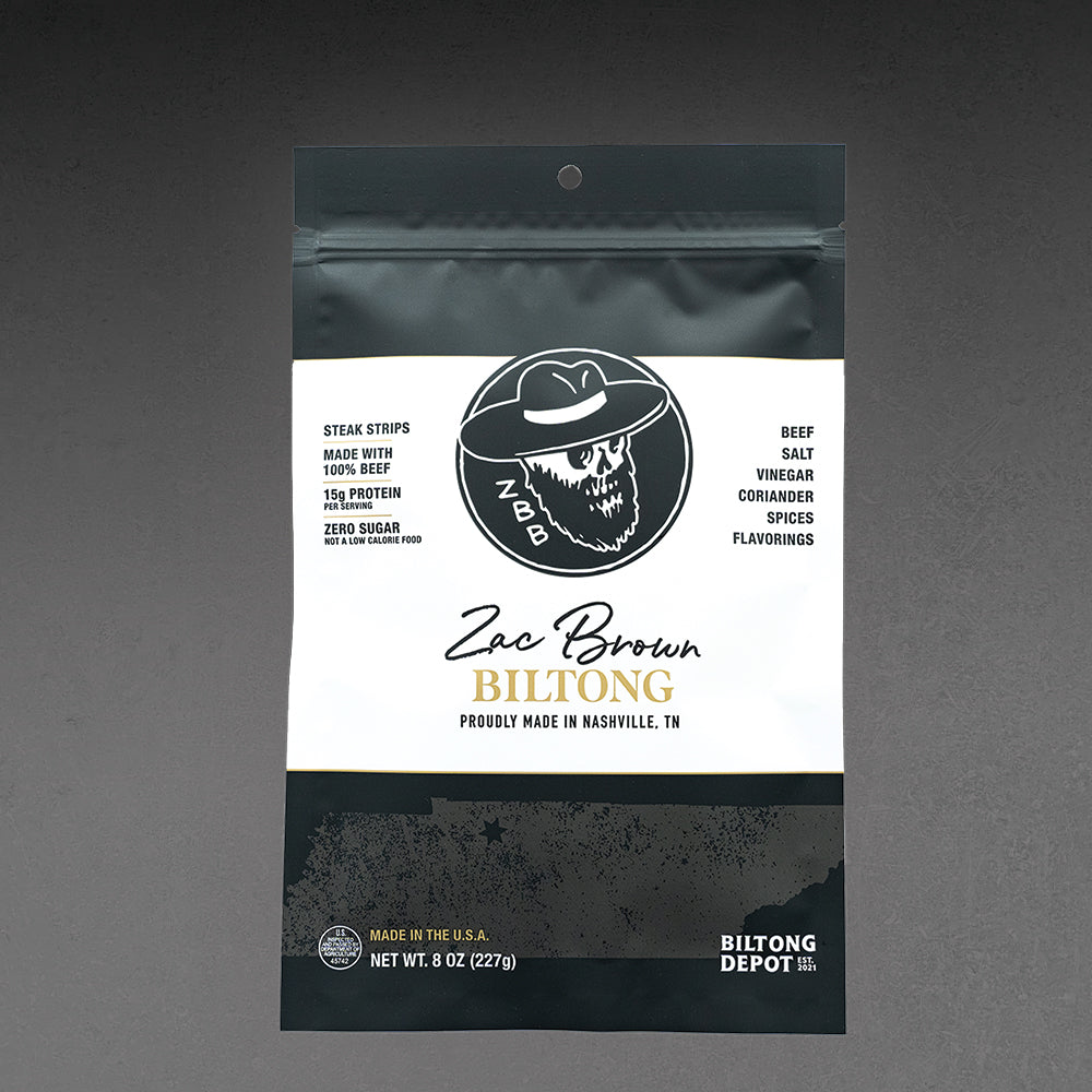 Zac Brown's Choice Biltong 8oz