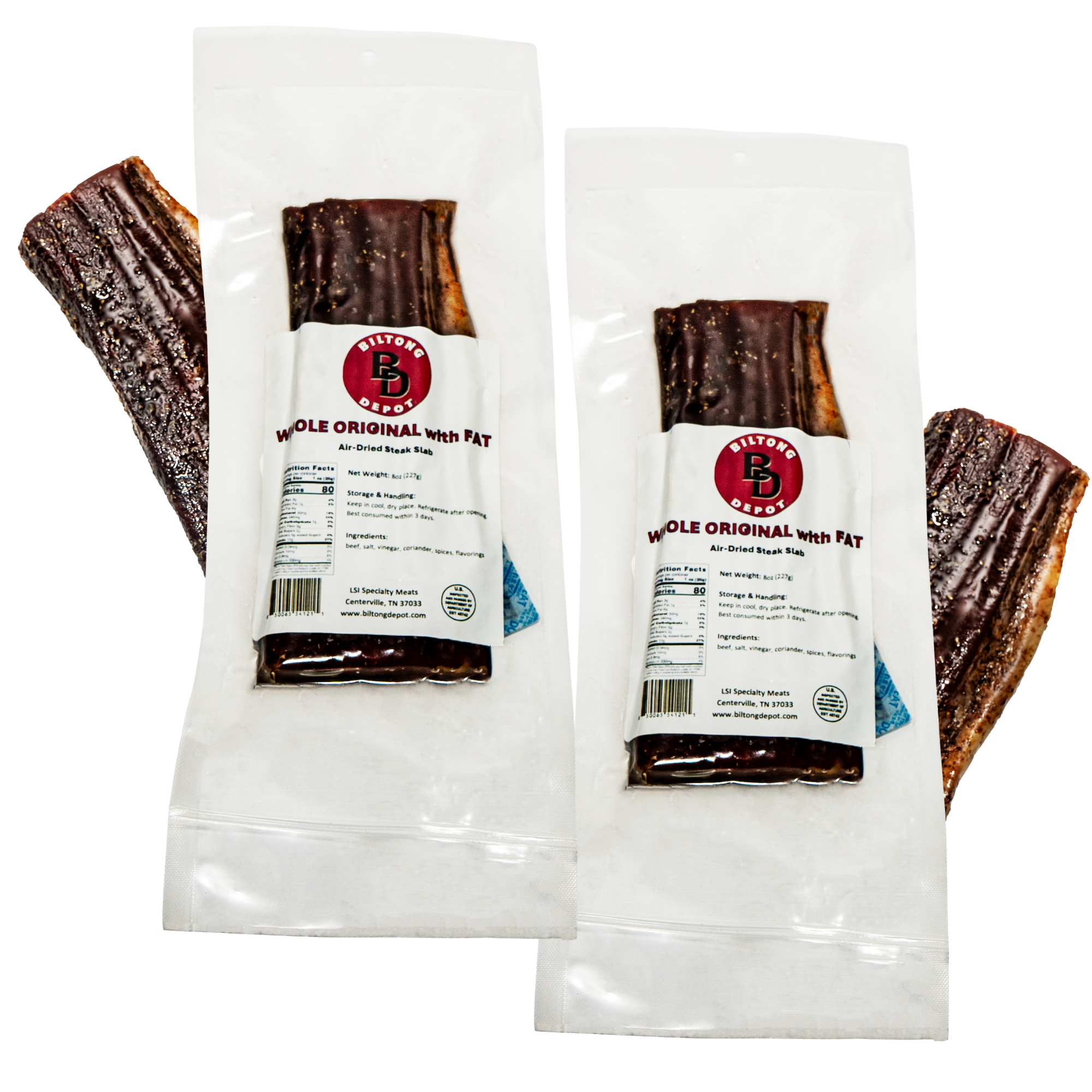 Original Biltong with Fat - Slab Subscription
