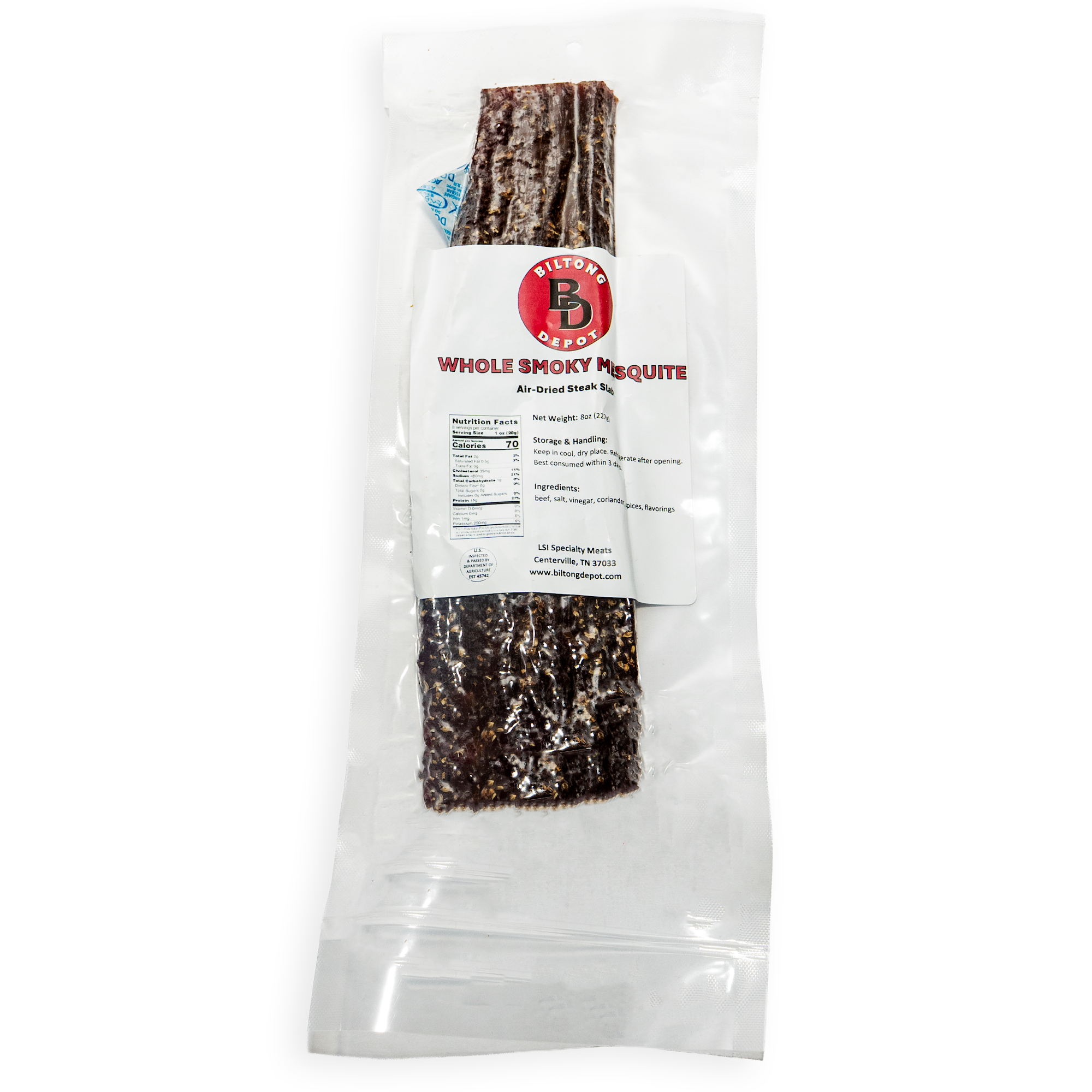 Smoky Mesquite Biltong - Slab
