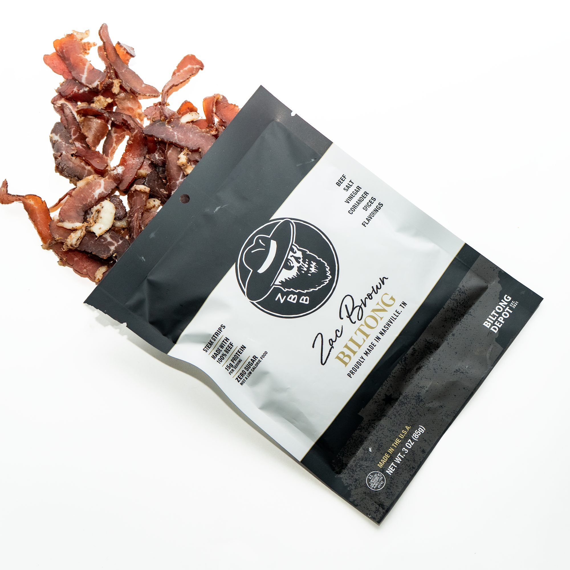 Zac Brown's Biltong - 3oz