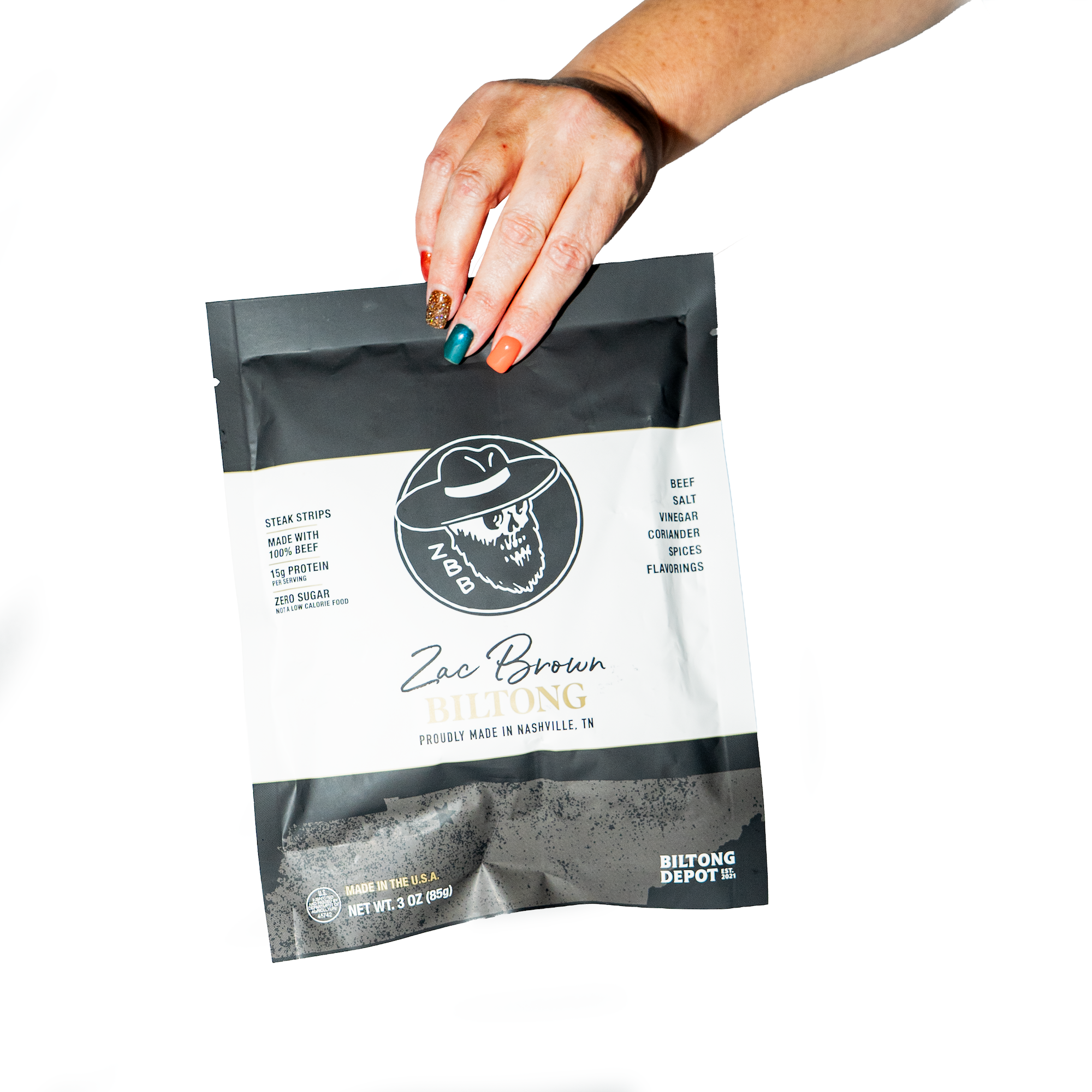 Zac Brown's Biltong - 3oz